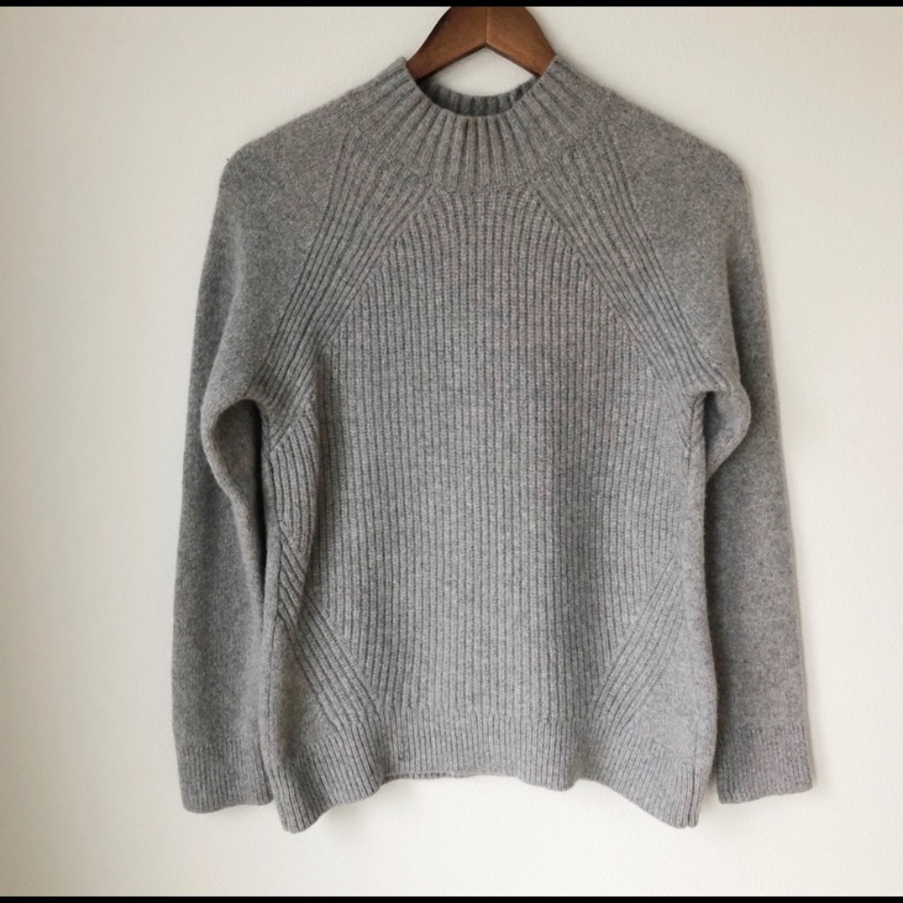 Everlane Grey (XS) Wool Cashmere Sweater